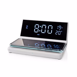 Nedis Alarm clock with wireless charging - Additional view 7