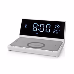 Nedis Alarm clock with wireless charging - Additional view 8