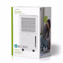 Nedis DEHU10WT dehumidifier 2.1 L 39 dB 245 W White - Additional view 7