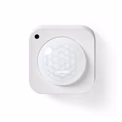 Nedis ZBSM20WT, Ceiling/wall, Indoor, White, Android, iOS, 100°, Plastic