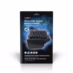Nedis GKBDS110BK keyboard Gaming USB Black - Additional view 8