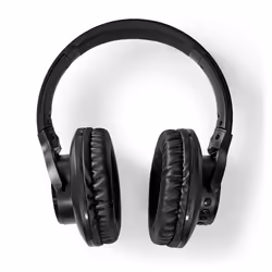 Nedis HPBT1202BK headphones/headset Wired & Wireless Head-band Music/Everyday Micro-USB Bluetooth Black