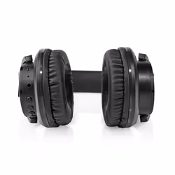 Nedis HPBT1202BK headphones/headset Wired & Wireless Head-band Music/Everyday Micro-USB Bluetooth Black