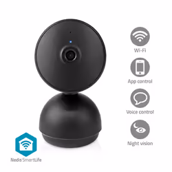 Nedis WIFICI22CBK security camera Spherical IP security camera Indoor 1920 x 1080 pixels Ceiling - Additional view 8