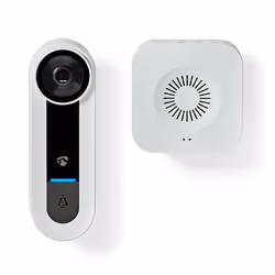 Nedis WIFICDP40CWT, White, Plastic, Buttons, MicroSD (TransFlash), 1536 x 1536 pixels, 1/2.9"