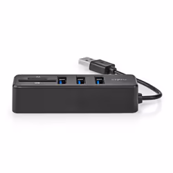 Nedis CCGB60250BK01 interface hub USB 2.0 Type-A 480 Mbit/s Black - Additional view 5