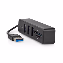 Nedis CCGB60250BK01 interface hub USB 2.0 Type-A 480 Mbit/s Black - Additional view 8
