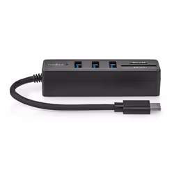 Nedis CCGB64250BK01 laptop dock/port replicator Wired USB Type-C Black - Additional view 2