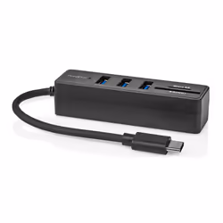 Nedis CCGB64250BK01 laptop dock/port replicator Wired USB Type-C Black - Additional view 7