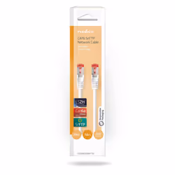 Nedis CCGB85330WT10 networking cable White 1 m Cat6a S/FTP (S-STP) - Additional view 3