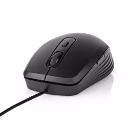 Nedis MSWD110BK mouse Office Right-hand USB Type-A Rollerbar 3600 DPI - Additional view 3