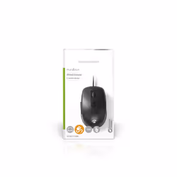 Nedis MSWD110BK mouse Office Right-hand USB Type-A Rollerbar 3600 DPI - Additional view 5