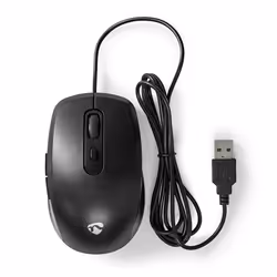 Nedis MSWD110BK mouse Office Right-hand USB Type-A Rollerbar 3600 DPI - Additional view 8