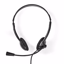 Nedis CHSTU110BK headphones/headset Wired Head-band Car/Home office USB Type-A Black - Additional view 2