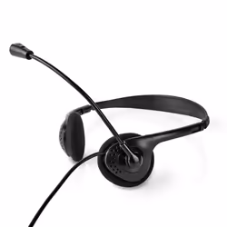 Nedis CHSTU110BK headphones/headset Wired Head-band Car/Home office USB Type-A Black - Additional view 5