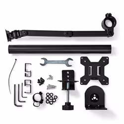 Nedis MMSIS110BK monitor mount / stand 81.3 cm (32") Desk Black - Additional view 8