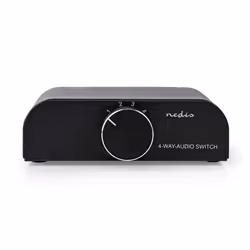 Nedis ASWI2424AT audio switch Anthracite