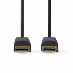 Nedis CCGL37014BK20 DisplayPort cable 2 m Black - Additional view 2