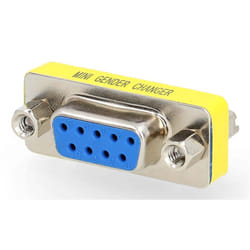 Nedis CCGB52810ME wire connector D-SUB Blue, Silver