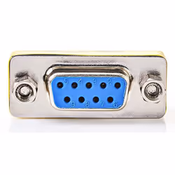 Nedis CCGB52810ME wire connector D-SUB Blue, Silver