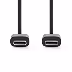Nedis CCGL60700BK10 USB cable USB 2.0 1 m USB C Black - Additional view 2
