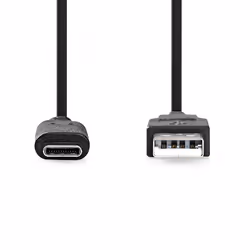 Nedis CCGL61650BK10 USB cable USB 3.2 Gen 2 (3.1 Gen 2) 1 m USB A USB C Black - Additional view 2