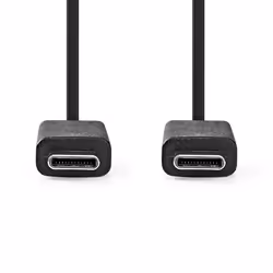 Nedis CCGL64750BK10 USB cable USB-C USB 3.2 Gen 2 1 m Black - Additional view 2