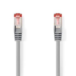 Nedis CCGL85221GY05 networking cable Grey 0.5 m Cat6 SF/UTP (S-FTP)