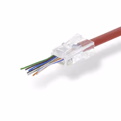 Nedis CCGB89330TP wire connector RJ45 Transparent