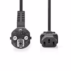 Nedis CEGL10000BK20 power cable Black 2 m ‎CEE 7/5 C13 coupler - Additional view 2