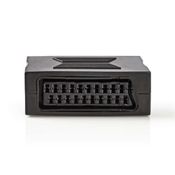 Nedis CVGB31950BK video cable adapter SCART (21-pin) Black