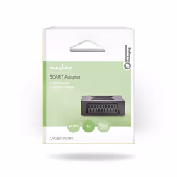 Nedis CVGB31950BK video cable adapter SCART (21-pin) Black