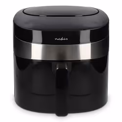 Nedis KAAF180BKW fryer Single 7.2 L Stand-alone 1800 W Hot air fryer Black - Additional view 3