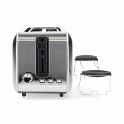 Nedis KABT400AL toaster 7 4 slice(s) 1450 W Silver - Additional view 4