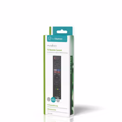 Nedis TVRC45HIBK remote control IR Wireless TV Press buttons