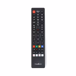 Nedis TVRC45LGBK, TV, IR Wireless, Press buttons, Black
