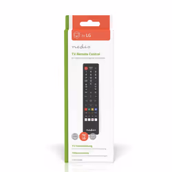 Nedis TVRC45LGBK remote control IR Wireless TV Press buttons