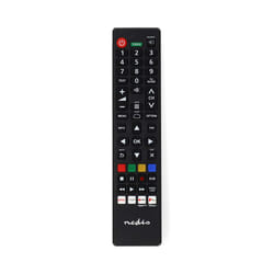 Nedis TVRC45PASHBK remote control IR Wireless TV Press buttons