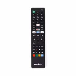 Nedis TVRC45SOBK, TV, IR Wireless, Press buttons, Black