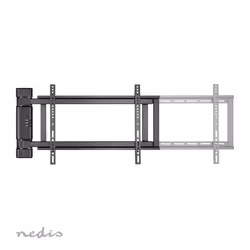 Nedis 32" - 75" Electric Motorised TV Swing Mount Bracket & Remote Control Max 50kg - Additional view 4