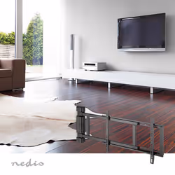 Nedis 32" - 75" Electric Motorised TV Swing Mount Bracket & Remote Control Max 50kg - Additional view 5