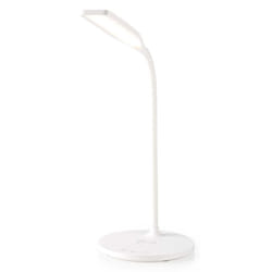 Nedis LTLGQ4M2WT table lamp 5.5 W LED G White