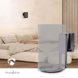 Nedis SPMT5800BK speaker mount Wall Acrylonitrile butadiene styrene (ABS), Metal Black - Additional view 2