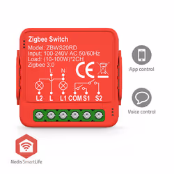 Nedis ZBWS20RD smart home actuator Switching actuator - Additional view 7