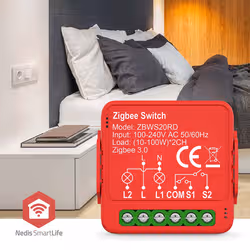 Nedis ZBWS20RD smart home actuator Switching actuator - Additional view 8