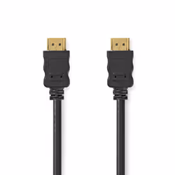 Nedis CVGL34060BK100, 10 m, HDMI Type A (Standard), HDMI Type A (Standard), 3D, 18 Gbit/s, Black