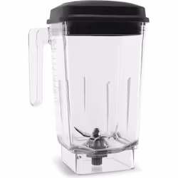 KitchenAid KSBC60S, Blender jar, Black, Transparent, 1.7 L, KSBC1B0, KSBC2F1, 1 pc(s), 3.52 kg