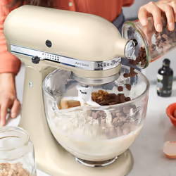 KitchenAid 5KSM175PSBAC mixer Stand mixer 330 W Cream, Stainless steel - Additional view 7