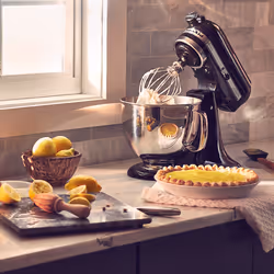 KitchenAid 5KSM175PSBOB mixer Stand mixer 300 W Black, Stainless steel - Additional view 5