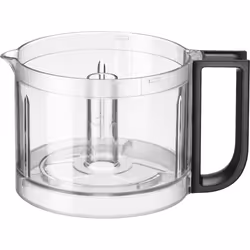 KitchenAid 5KFC3516BOB electric food chopper 0.83 L 240 W Black, Transparent